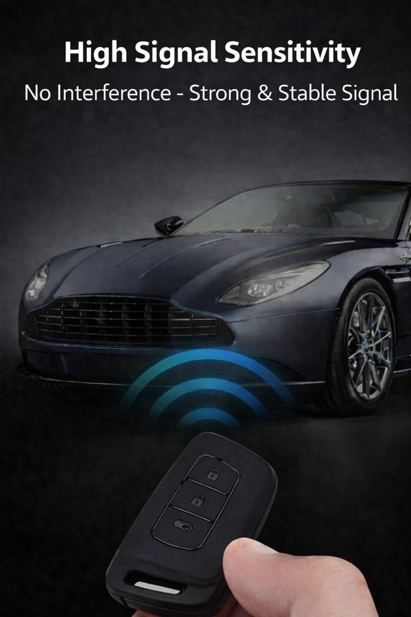 JVCV® Soft TPU Key Cover – Matte Black Pattern – Compatible with New MG Hector, Hector Plus, Windsor & Windsor Pro EV Smart Key