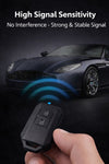 JVCV® Soft TPU Key Cover – Matte Black Pattern – Compatible with Suzuki Grand Vitara, Victoris, Baleno, XL6, Swift, Ertiga, Dzire & Fronx – 2 Button Smart Key