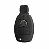 JVCV® Soft TPU Key Cover – Matte Black Pattern – Compatible with Mercedes-Benz C, E, M, S, CLS, CLK, GLK, GLC & G-Class – 3 Button Smart Key