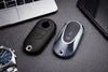 JVCV® Soft TPU Key Cover Combo (Matte Black + Transparent Black) – Compatible with Mercedes-Benz S-Class, G-Class & E-Class (2022 Onwards) – 3 Button Smart Key