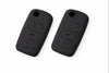 JVCV® Soft TPU Key Cover – Matte Black Pattern – Compatible with Volkswagen Polo, Vento, Jetta, Ameo, Passat & Skoda Rapid, Laura, Superb, Octavia, Fabia, Yeti – Folding Key