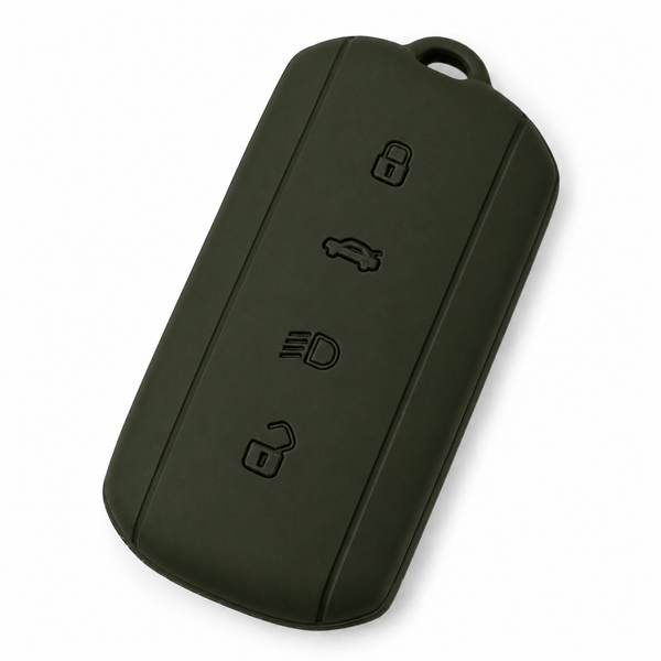 JVCV® Soft TPU Key Cover – Military Green Matte Finish – Compatible with Tata Sierra, Safari Petrol, Harrier Petrol, Curvv & Curvv EV Smart Key | Scratch-Resistant Protective Case