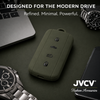 JVCV® Soft TPU Key Cover – Military Green Matte Finish – Compatible with Tata Sierra, Safari Petrol, Harrier Petrol, Curvv & Curvv EV Smart Key | Scratch-Resistant Protective Case