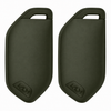 JVCV® Soft TPU Key Cover – Military Green Matte Finish – Compatible with Kia Seltos 2026, Syros, EV6 & EV9 – 4 Button Smart Key