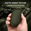 JVCV® Soft TPU Key Cover – Military Green Matte Finish – Compatible with Kia Seltos 2026, Syros, EV6 & EV9 – 4 Button Smart Key