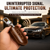 JVCV® Handmade Leather Key Cover – Premium Protective Case – Compatible with Mahindra XEV 7XO, BE6, XEV 9E, XEV 9S & BE 6 Formula E Edition (FE) – 6 Button Smart Key