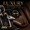 JVCV® Handmade Leather Key Cover – Premium Protective Case – Compatible with Mahindra XEV 7XO, BE6, XEV 9E, XEV 9S & BE 6 Formula E Edition (FE) – 6 Button Smart Key