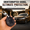 JVCV® Handmade Leather Key Cover Compatible with Tata Harrier EV & Sierra EV Smart Key | Premium Leather Protective Case | Luxury Car Key Cover