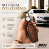 JVCV® Premium Metal & Leather Key Cover – Compatible with BYD Atto 3, Seal, Sealion 7 & eMax 7 Smart Key