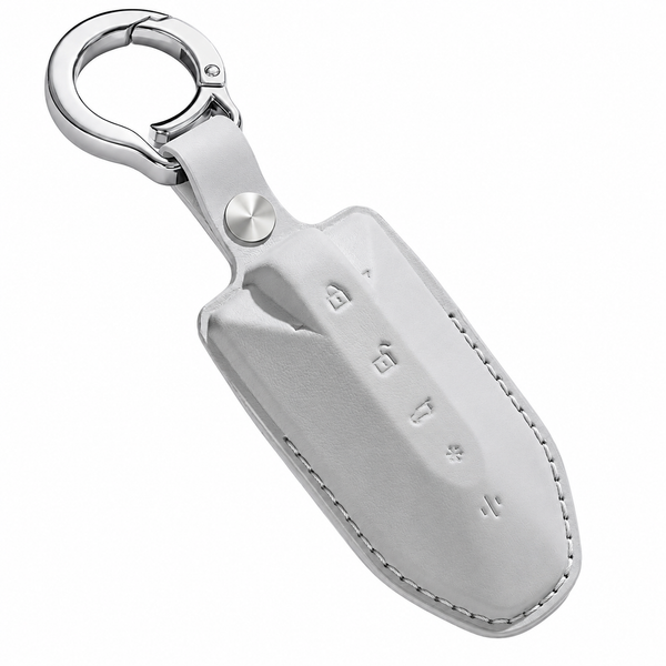 JVCV® Premium Leather Key Cover – Compatible with Mahindra XEV 7XO, BE6, XEV 9E, XEV 9S & BE 6 Formula E Edition (FE) – 6 Button Smart Key