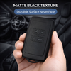 JVCV® Soft TPU Key Cover – Matte Black Pattern – Compatible with Renault Duster, Kiger & Triber Smart Key