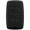 JVCV® Soft TPU Key Cover – Matte Black Finish – Compatible with Land Rover Range Rover, Discovery & Defender Smart Key