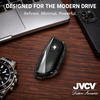 JVCV® Soft TPU Transparent Cover Compatible with BMW 2023 New 7 Series 740i 760i X1 X7 XM IX I7, X5 Smart Key (Transparent Black.)