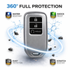 JVCV® Soft Matte Finish TPU Cover Compatible with Honda Smart Ke