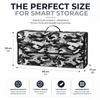 JVCV® Car Trunk Boot Organizer with Camouflage Pattern – Anti-Slip Multipurpose Storage Box for Cars, SUVs, Sedans, Trucks & Minivans