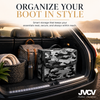 JVCV® Car Trunk Boot Organizer with Camouflage Pattern – Anti-Slip Multipurpose Storage Box for Cars, SUVs, Sedans, Trucks & Minivans