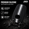 JVCV® Car Key Cover Compatible with Tata Nexon, Harrier, Tiago EV, Altroz, Tigor, Safari, Nexon EV, Punch, Punch EV 4 Button Smart Key - Rally Stripes