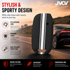 JVCV® Car Key Cover Compatible with Kia Seltos Facelift HTX and Carens X 4 Button Smart Key - Rally Stripe