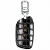 JVCV® Handmade Leather Crocodile Pattern Key Cover – Compatible with New MG Hector, Hector Plus, Windsor & Windsor Pro EV Smart Key