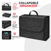 JVCV® Anti-Slip Car Trunk Boot Organizer (Small) – Foldable Storage Box for Cars, SUVs, Sedans & Trucks