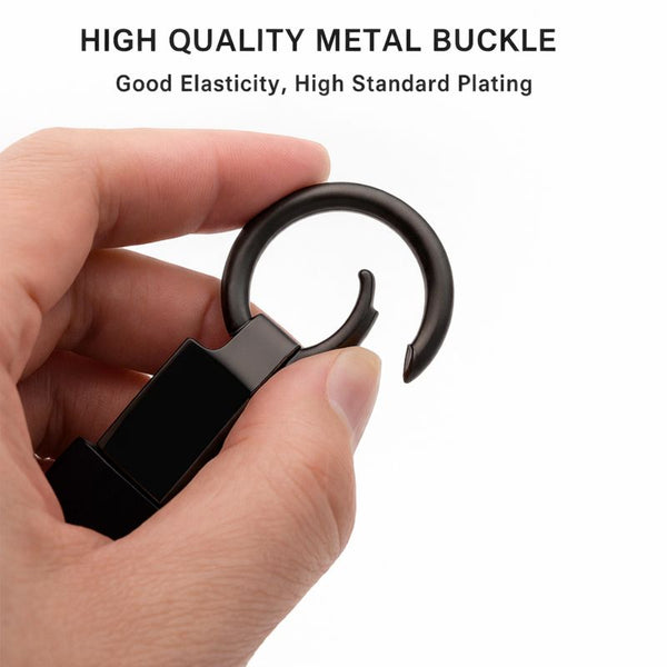 JVCV® Soft TPU Key Cover with Premium Metal Keychain – Matte Black Pattern – Compatible with Suzuki Grand Vitara, Victoris, Baleno, XL6, Swift, Ertiga, Dzire & Fronx – 2 Button Smart Key