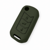 JVCV® Soft TPU Key Cover – Military Green Matte Finish – Compatible with Mahindra XUV700, Thar, Bolero, Scorpio, Scorpio N, XUV300, TUV300 & XUV400 EV – 3 Button Flip Key