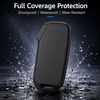 JVCV® Soft TPU Key Cover – Matte Black Pattern – Compatible with Kia Seltos 2023 Facelift HTX, Carens X-Line, Sonet Facelift & Clavis EV – 3/4 Button Smart Key