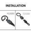 JVCV® Soft TPU Key Cover with Premium Metal Keychain – Matte Black Pattern – Compatible with Suzuki Grand Vitara, Victoris, Baleno, XL6, Swift, Ertiga, Dzire & Fronx – 2 Button Smart Key