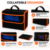 JVCV® Anti-Slip Car Trunk Boot Organizer (Small) – Foldable Storage Box for Cars, SUVs, Sedans & Trucks