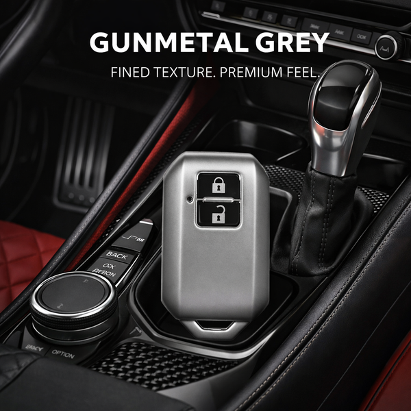 JVCV® Soft Matte Finish TPU Cover Compatible with Suzuki & Toyota smart key