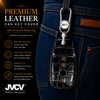 JVCV® Handmade Leather Crocodile Pattern Key Cover – Compatible with Mercedes-Benz E-Class, S-Class, A-Class, C-Class & G-Class Smart Key