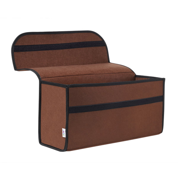 JVCV® Large Anti-Slip Car Trunk Organizer – Heavy-Duty Foldable Boot Storage for SUVs, Sedans & Trucks