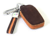 JVCV® Suede Leather Key Cover Compatible with Toyota Fortuner, Hilux, Innova Crysta, Fortuner Legender, Innova HyCross, Land Cruiser 2B/3B Smart Key