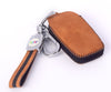 JVCV® Suede Leather Key Cover Compatible with Toyota Fortuner, Hilux, Innova Crysta, Fortuner Legender, Innova HyCross, Land Cruiser 2B/3B Smart Key