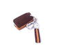 JVCV® Suede Leather Key Cover Compatible with Skoda Kylaq Slavia Kushaq Taigun Tiguan Virtus Octavia Kodiaq Superb Folding Key