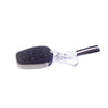JVCV® Suede Leather Key Cover Compatible with Tata Nexon, Harrier, Tiago EV, Altroz, Tigor, Safari, Nexon EV, Punch, Punch EV 4 Button Smart Key
