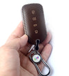 JVCV® Car Styling Soft Handmade Leather Key Cover Compatible with Tata Curvv and Curvv EV Smart Key