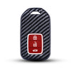 Hard Case Key Cover Compatible with Honda City Elevate Civic Jazz Amaze CR-V WR-V BR-V 3 Button Push Button Start Smart Key