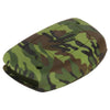 Car Styling Soft Silicone Camouflage Key Cover Compatible with Hyundai Alcazar Venue Creta Elantra Tucson Push Button Smart Key (Green Camouflage)