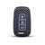 Hard Case Key Cover Compatible with Hyundai Verna Fluidic Old i20 Santafe Push Button Smart Key