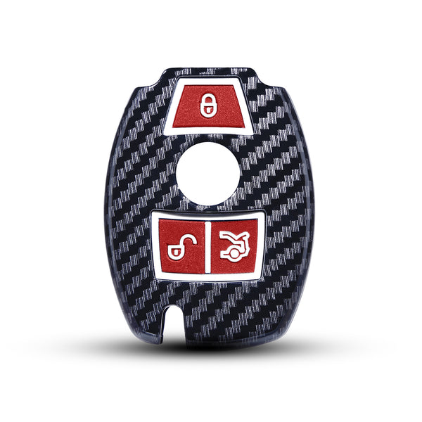 Hard Case Key Cover Compatible with Mercedes Benz Smart Key