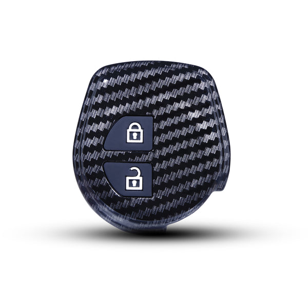 Hard Case Key Cover Compatible with 2 Button Key for Suzuki Swift Baleno S-Cross Ciaz Dzire WagonR SX4 Ritz