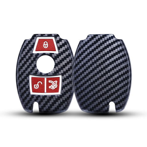 Hard Case Key Cover Compatible with Mercedes Benz Smart Key