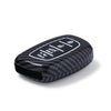 Hard Case Key Cover Compatible with Hyundai Alcazar Creta, i20 2021, Venue, Tucson, Elantra,i20 N Line 2021 4 Button Smart Key