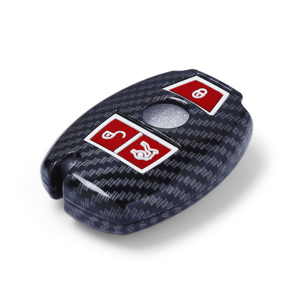 Hard Case Key Cover Compatible with Mercedes Benz Smart Key