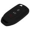 Car Key Cover Compatible with Tata Tiago Tigor Nexon Punch Hexa Zest Bolt Safari Storme Flip Key - Rally Stripe