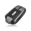 JVCV® Soft TPU Transparent Cover Compatible with Isuzu Smart Key (Transparent Black)