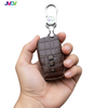JVCV® Handmade Leather Crocodile Pattern Key Cover – Compatible with Toyota Fortuner, Hilux, Innova Crysta, Fortuner Legender, Innova HyCross, Land Cruiser – 2B/3B Smart Key