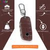 JVCV® Handmade Leather Crocodile Pattern Key Cover – Compatible with BMW 2023 New 7 Series (740i, 760i), X1, X5, X7, XM, iX, i7 Smart Key