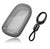 JVCV® Soft TPU Transparent Cover Compatible with Jeep Compass Trailhawk Meridian Push Button Smart Key with Keychain